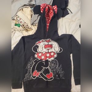 Disney mini sweatshirt hooded